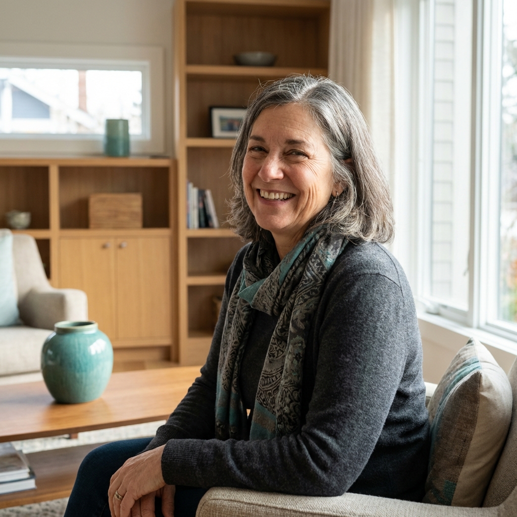 Happy program graduate